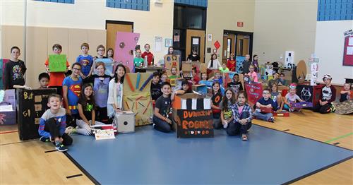 Stevenson Elementary Students Host Superhero Arcade Benefitting Houston-Area School 